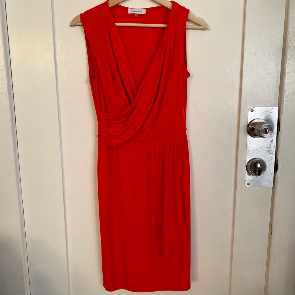 Calvin Klein Red Dress